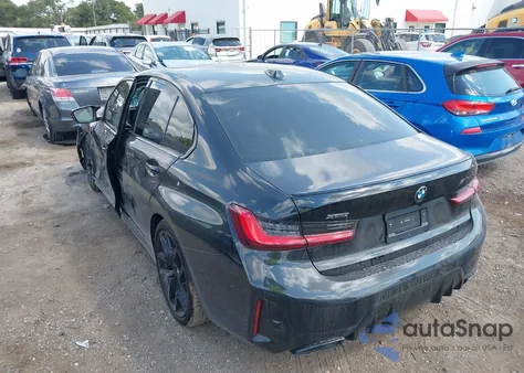 2025 BMW M340Xi xDrive из США, поврежденный, VIN 3MW69FT05S8F40982